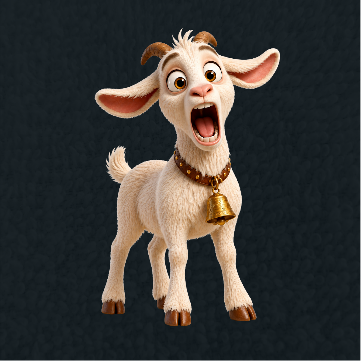 Giddy the goat